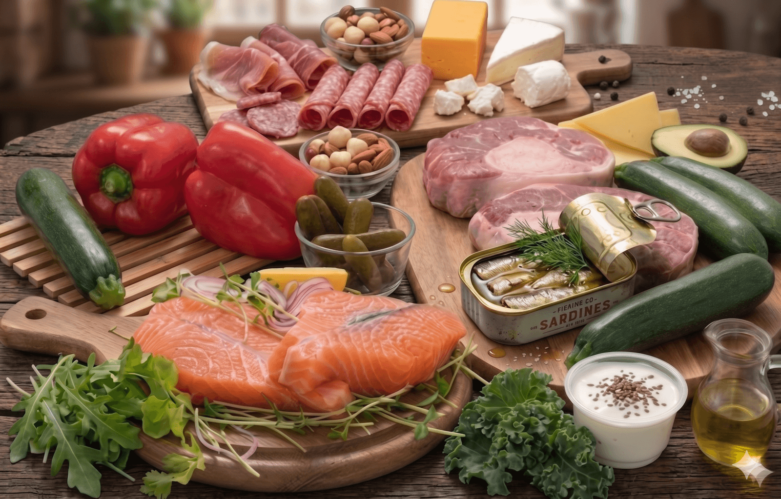 Low-carb whole foods